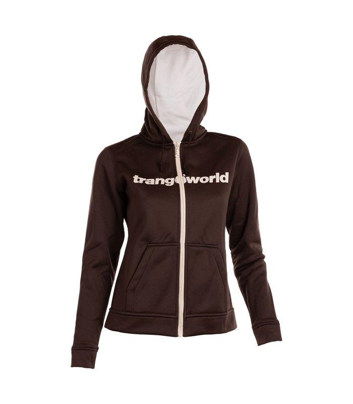 Sudadera Trango Liena Mujer Marron/Rosa