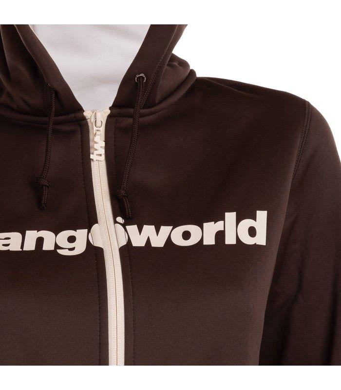 Sudadera Trango Liena Mujer Marron/Rosa