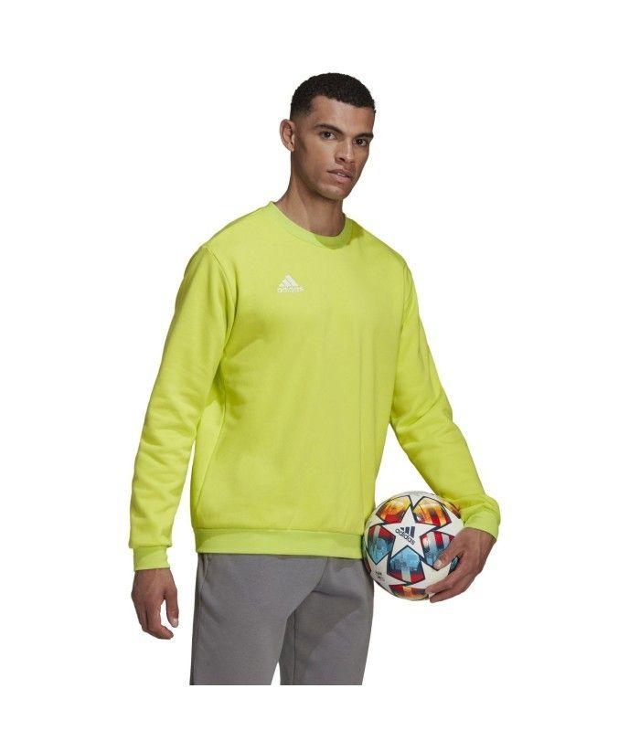 Sudadera Adidas Ent22 SW Hombre Fluor