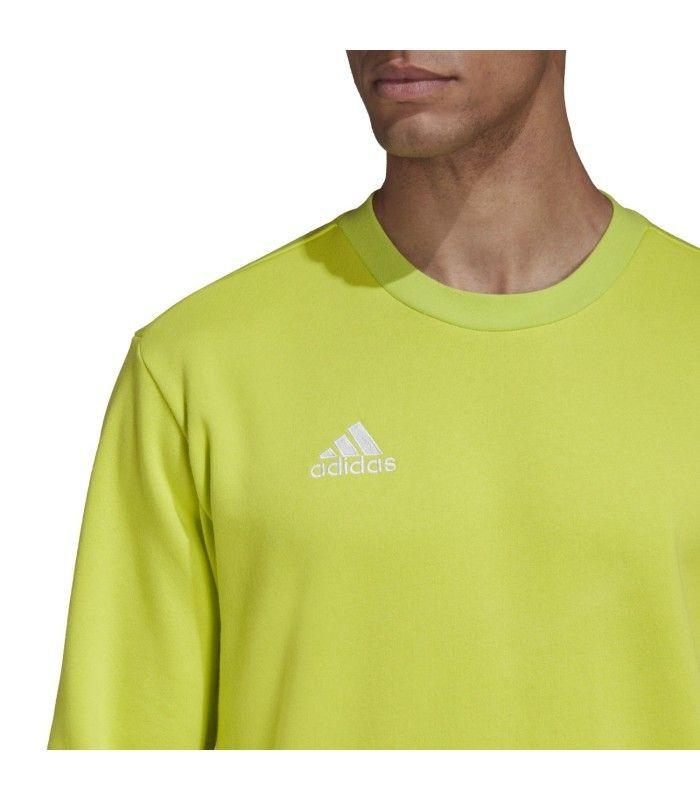 Sudadera Adidas Ent22 SW Hombre Fluor