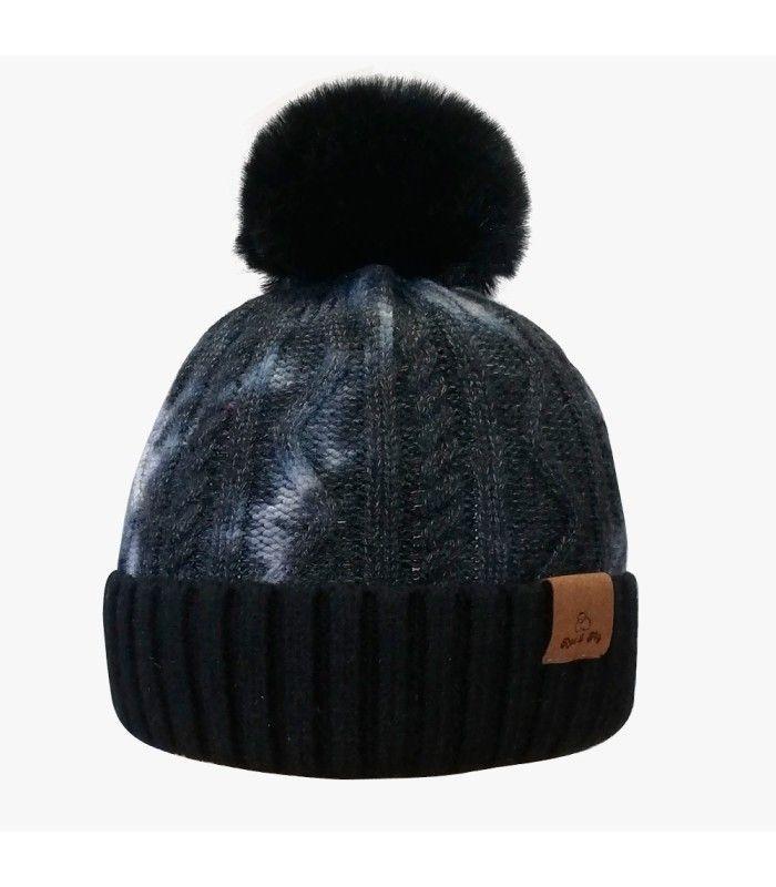 Gorro Red Fly Balandrau Knitted Beanie Black