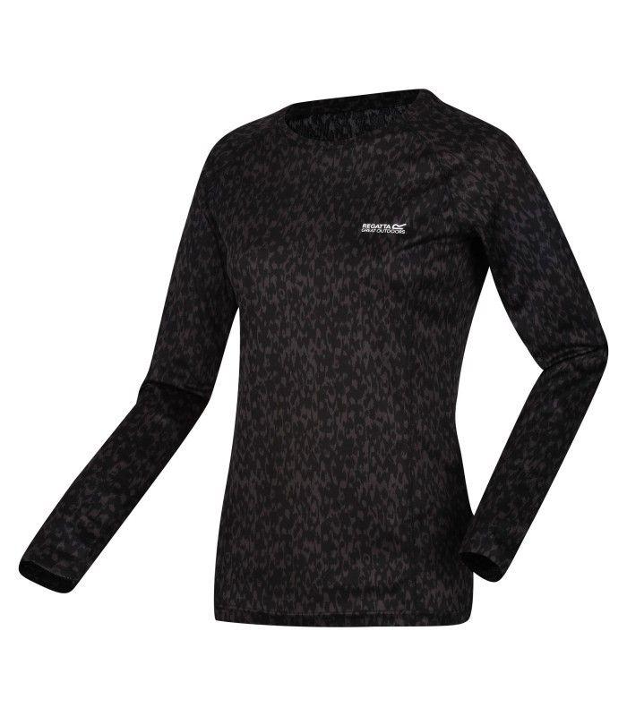 Camiseta Regatta Bampton Top Black Print Mujer