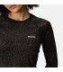 Camiseta Regatta Bampton Top Black Print Mujer