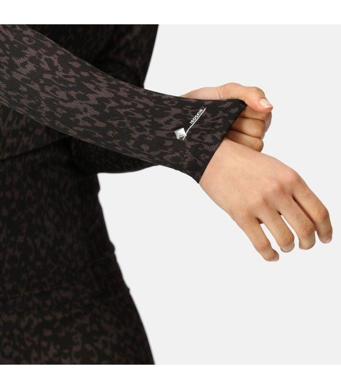 Camiseta Regatta Bampton Top Black Print Mujer