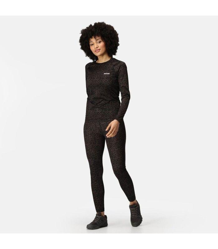 Camiseta Regatta Bampton Top Black Print Mujer