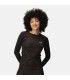 Camiseta Regatta Bampton Top Black Print Mujer