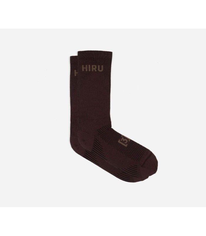 Calcetin Hiru Qskin Socks Chocolate