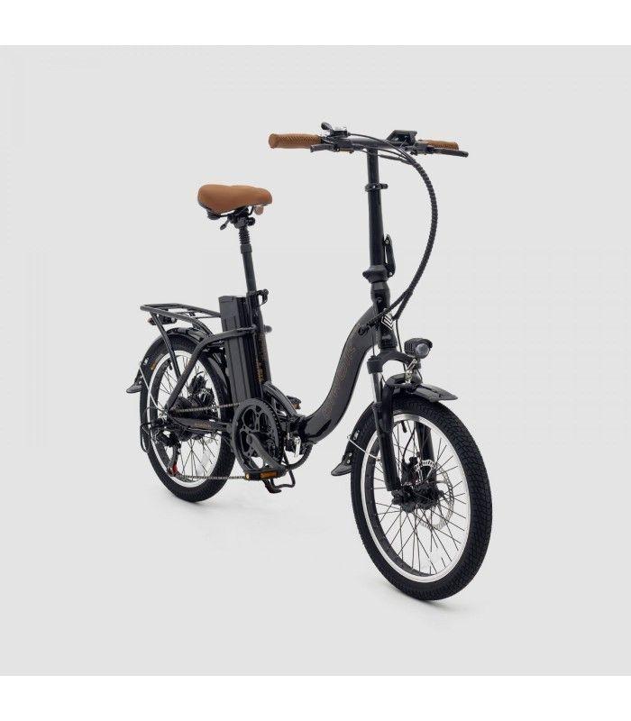 Bicicleta Biwbik Dublin Plegable Electrica Negro Con Acelerador Bateria 432WH