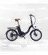 Bicicleta Biwbik Dublin Plegable Electrica Negro Con Acelerador Bateria 432WH