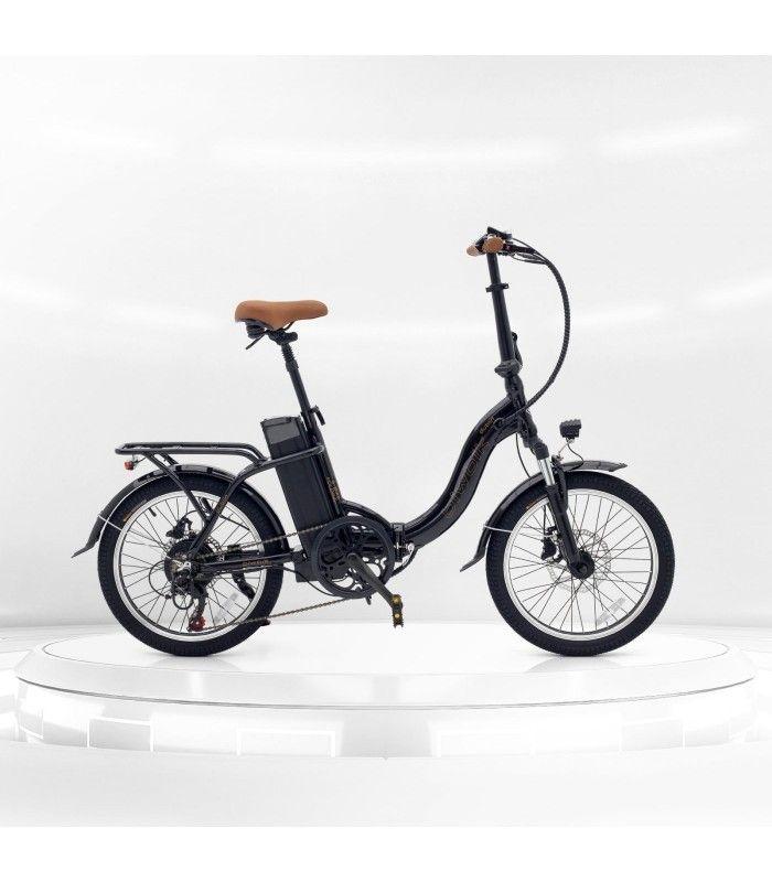 Bicicleta Biwbik Dublin Plegable Electrica Negro Con Acelerador Bateria 432WH