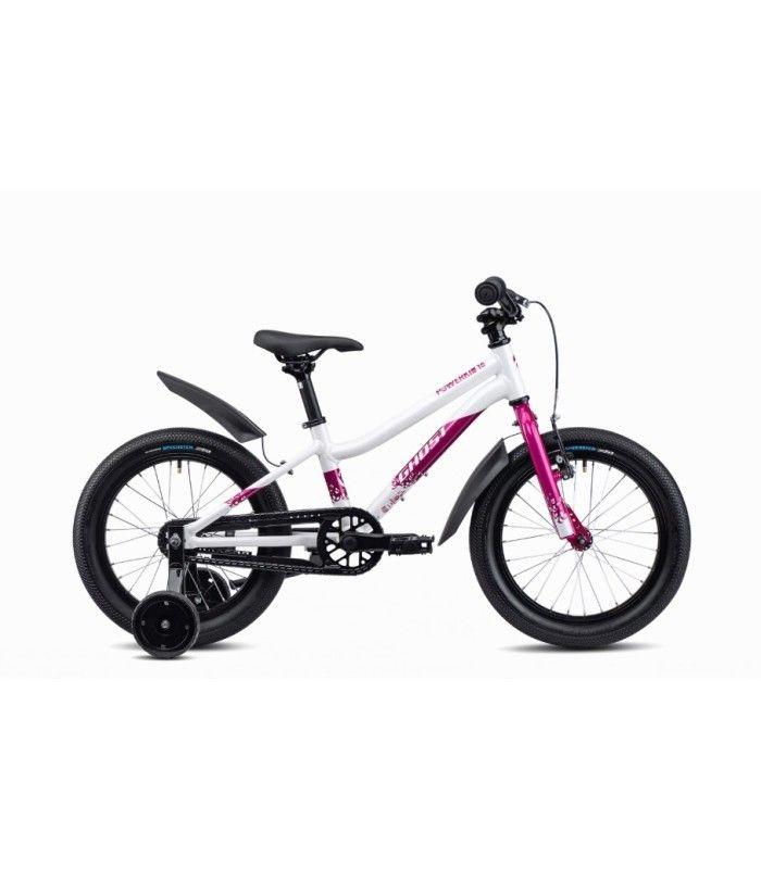 Bicicleta Ghost Powerkid 16" Whi/Mag