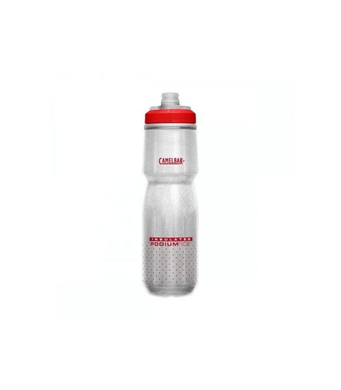 BOTELLA CAMELBAK PODIUM ICE FIERY RED 0.6L