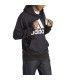 Sudadera Adidas M BL FT HD Negro Logo Hombre