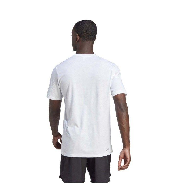 Camiseta Adidas TR-ES FR Logo T Hombre Blanco