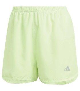 Pantalon Adidas Run It Short Mujer Verde Fluor