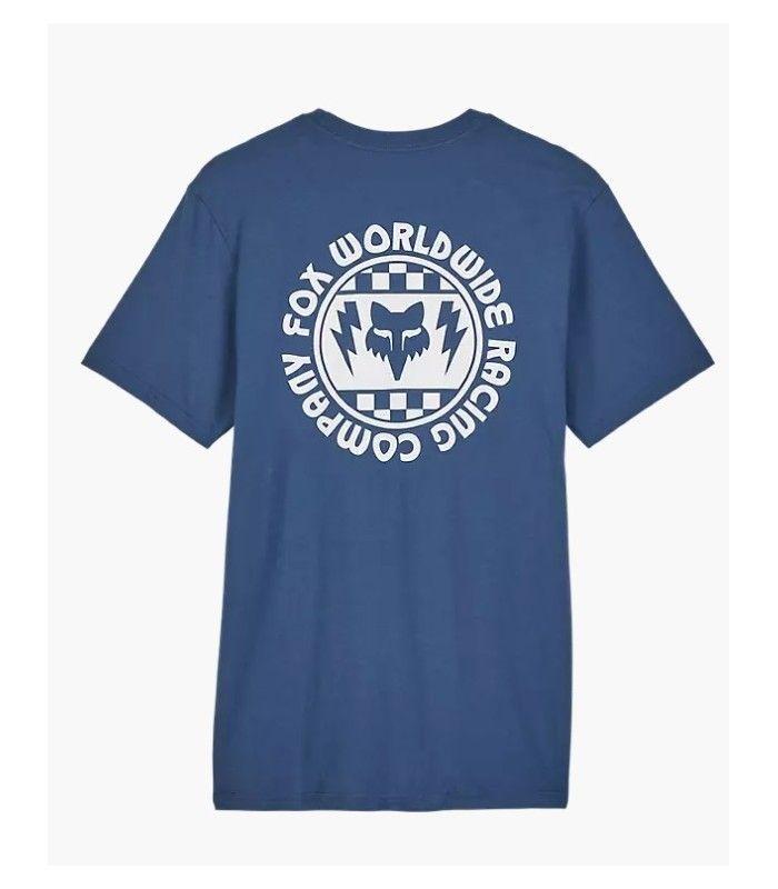 Camiseta Fox Next Level Prem SS Tee Azul Hombre