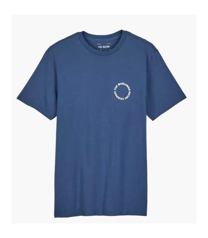Camiseta Fox Next Level Prem SS Tee Azul Hombre