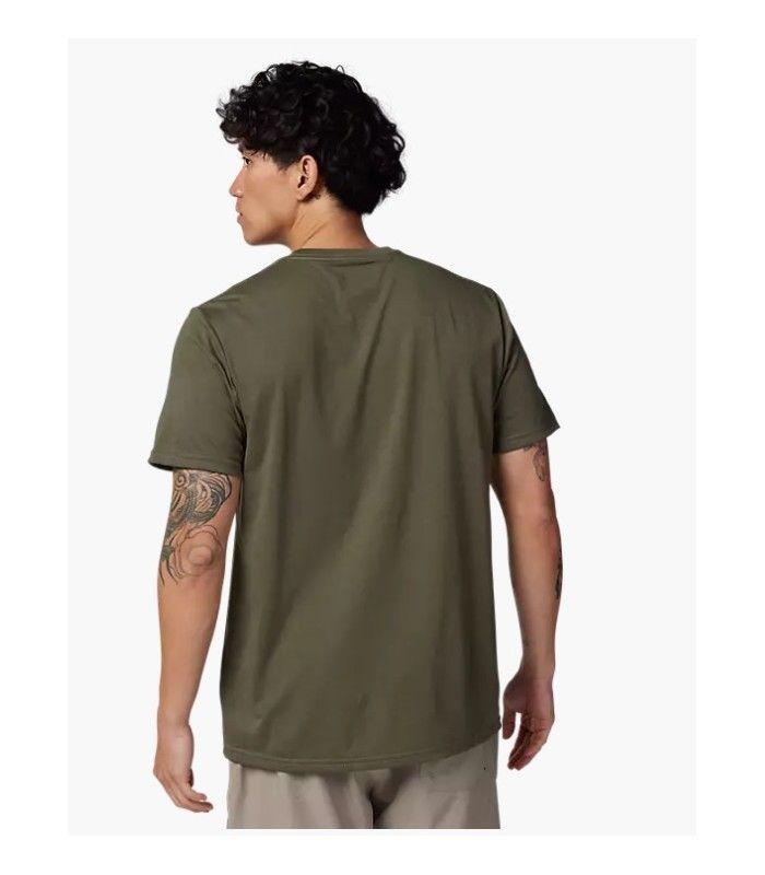 Camiseta Fox Non Stop Verde Oliva Hombre