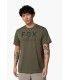 Camiseta Fox Non Stop Verde Oliva Hombre