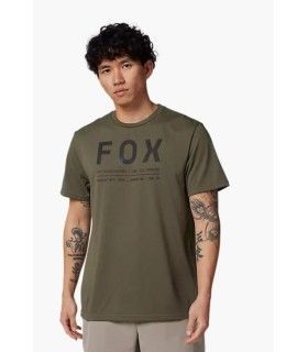 Camiseta Fox Non Stop Verde Oliva Hombre