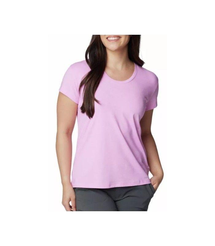 Camiseta Columbia Sun Trek SS Tee Cosmos Head Mujer