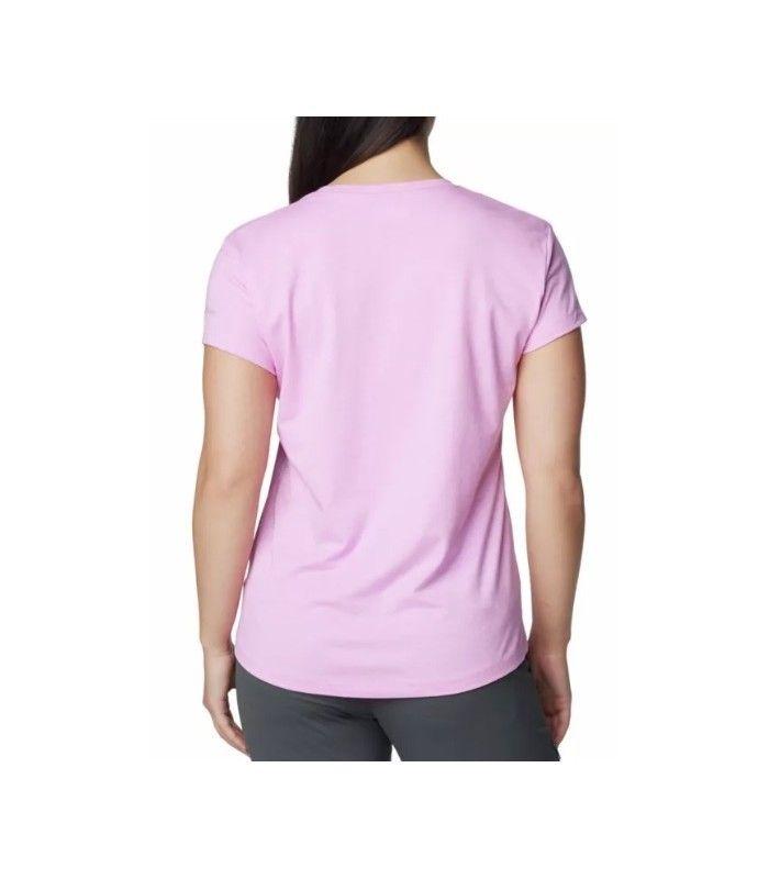 Camiseta Columbia Sun Trek SS Tee Cosmos Head Mujer