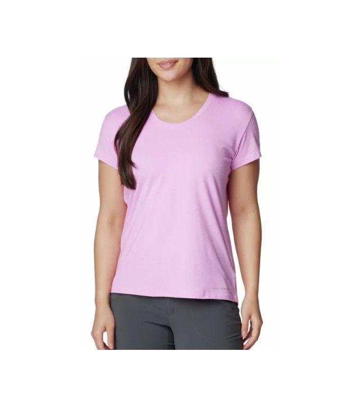 Camiseta Columbia Sun Trek SS Tee Cosmos Head Mujer