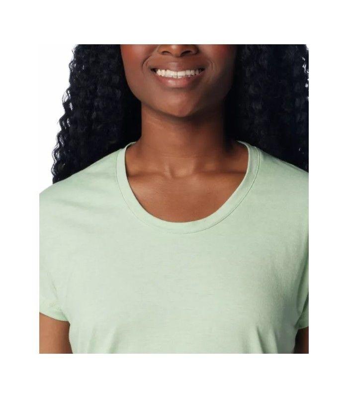 Camiseta Columbia Sun Trek SS Tee Sage Leaf Mujer