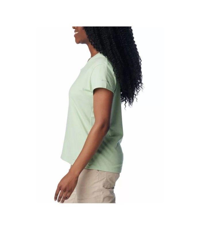 Camiseta Columbia Sun Trek SS Tee Sage Leaf Mujer