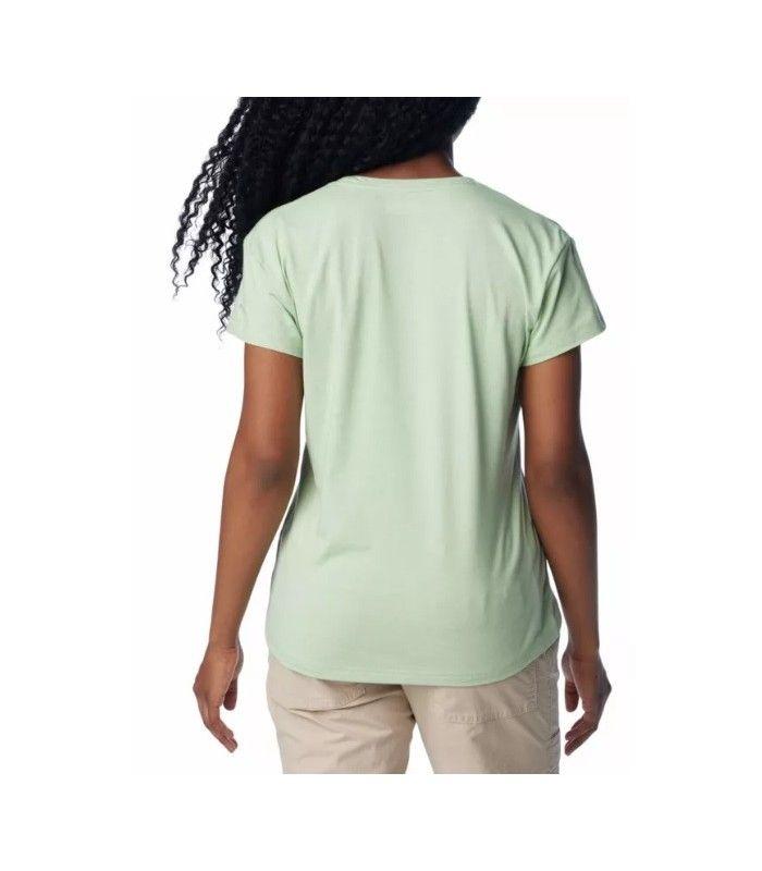 Camiseta Columbia Sun Trek SS Tee Sage Leaf Mujer