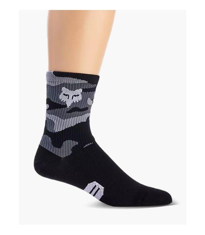 Calcetin Fox Ranger 6" Negro Camuflaje
