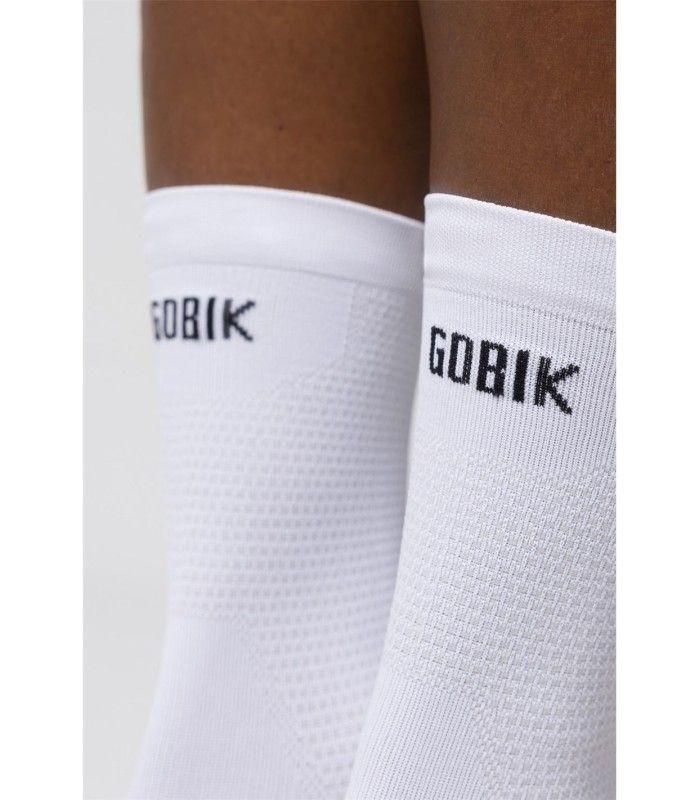 Calcetin Gobik Lightweight 2.0 Unisex Salt Blanco/Gris