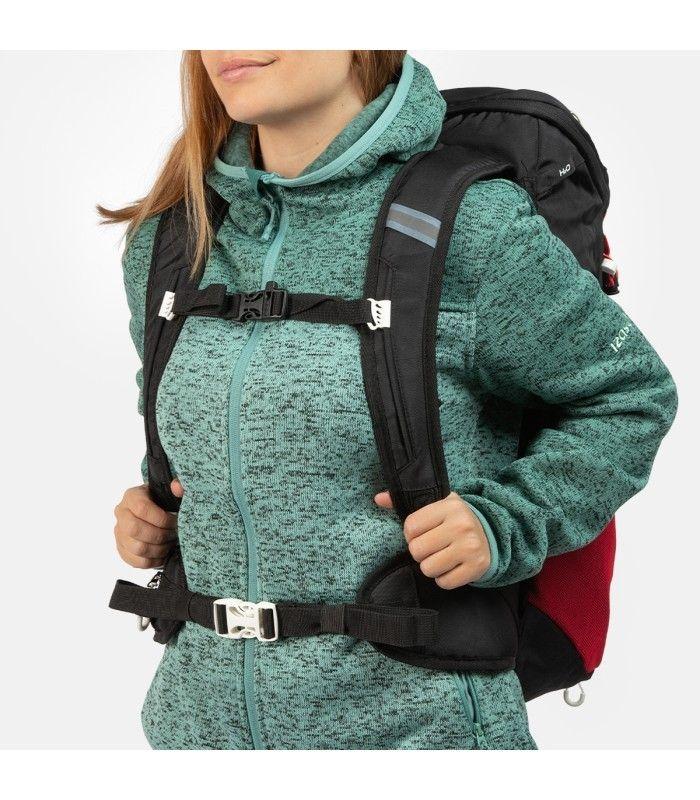 Mochila Izas Novax II 35L Rojo/Negro