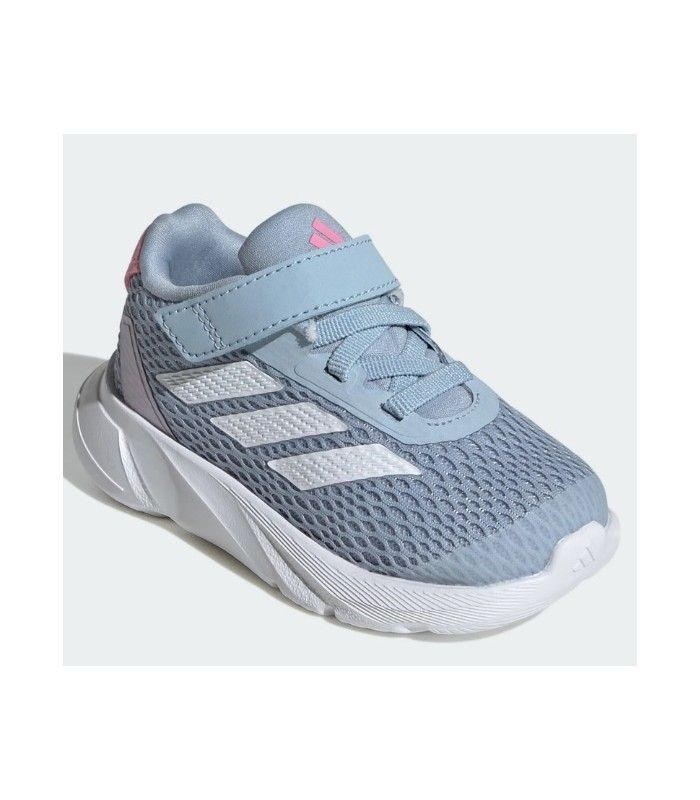 Zapatilla Adidas Duramo Sl EL I Niña Gris/Rosa