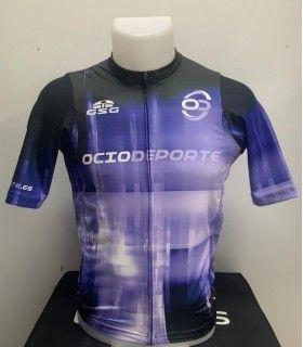 Maillot Ociodeporte Negro/Morado