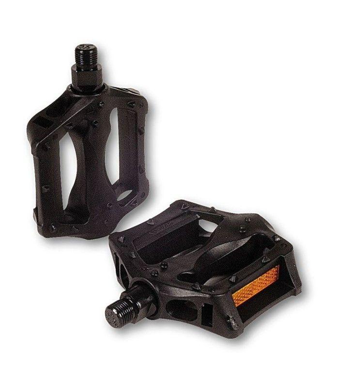 Pedales V P BMX Fibra Negro