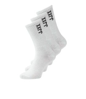 Calcetin Jack&Jones JXMoreno Socks ACC Pack De 3 Blanco