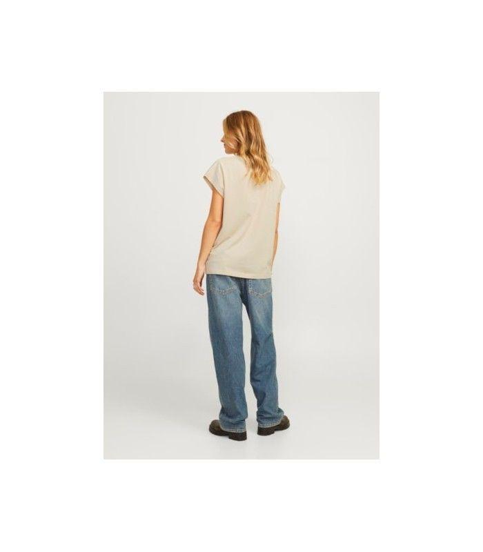 Camiseta Jack & Jones JXastrid Bxy Sl Every Tee JRS Noos Mujer