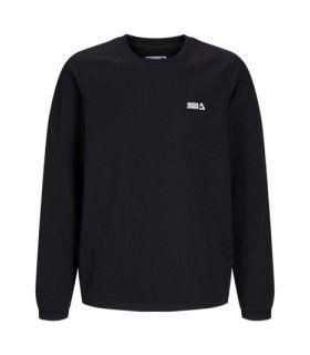 Sudadera Jack & Jones JCOBasic Sweat Crew Neck Junior Negro