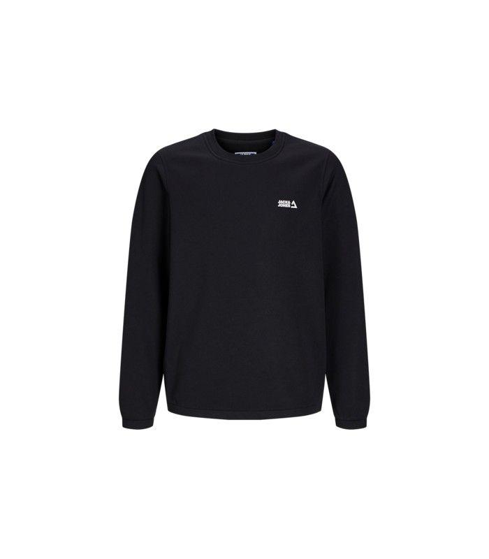 Sudadera Jack & Jones JCOBasic Sweat Crew Neck Junior Negro