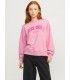 Sudadera Jack & Jones JXava RLX LS Crew Sweat SWT Mujer Rosa