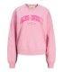 Sudadera Jack & Jones JXava RLX LS Crew Sweat SWT Mujer Rosa