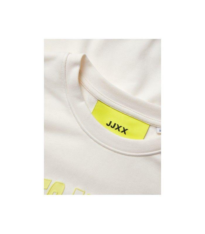 Sudadera Jack & Jones JXava RLX LS Crew Sweat SWT Mujer Beige