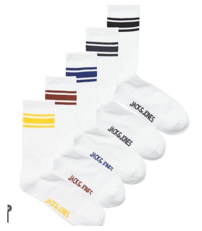 Calcetin Jack & Jones Jactrey Tennis Socks 5 Pack Junior