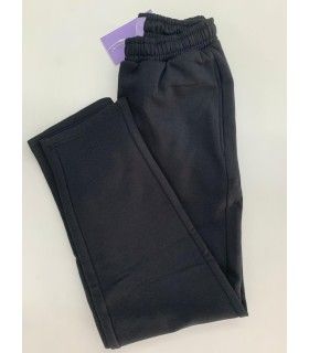 Pantalon Jack & Jones JXkaya REG MW Sweat Negro Mujer