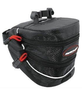 Bolsa Mach Bajo Sillin 2 Cremalleras Negra