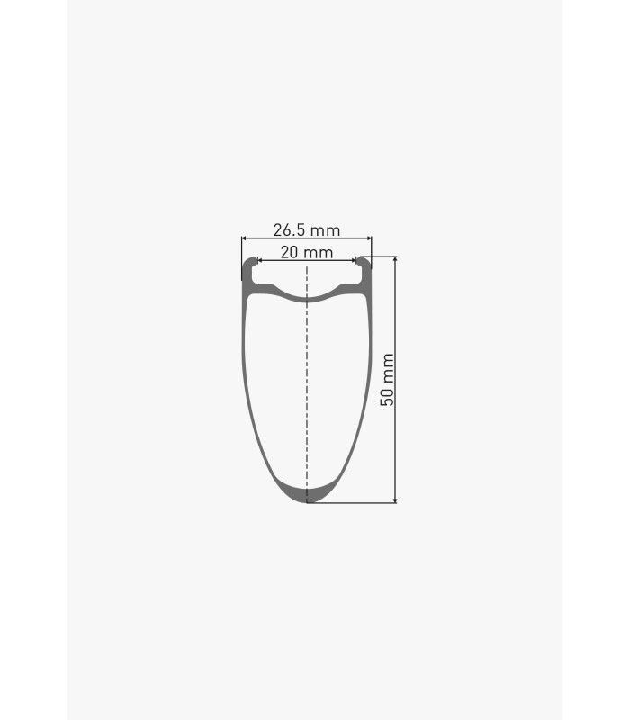 Ruedas DT Swiss ARC 1400 Dicut 50mm CL (Par)