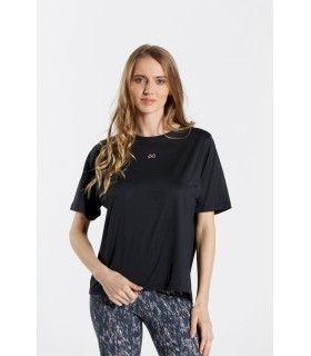 Camiseta Ditchil Vibrant Negro Mujer