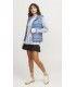 Chaleco Jack & Jones Jxnora Lightweight Vest OTw Noos Blue Mujer