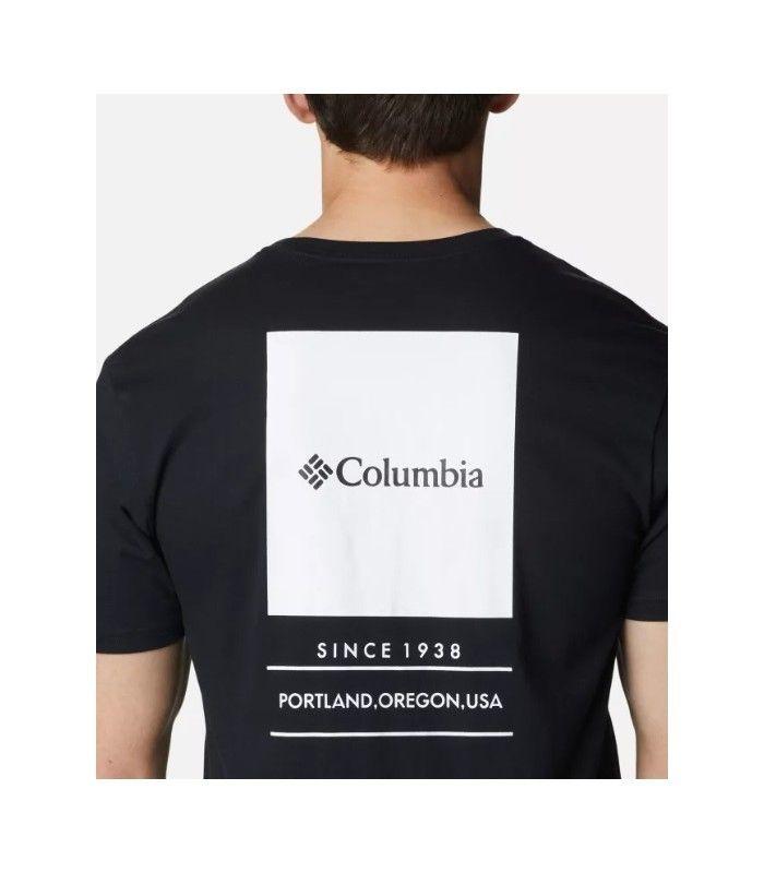 Camiseta Columbia Barton Springs SS Graphic Tee Hombre